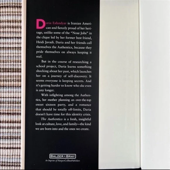 Signed Hardcover Book ~ The Authentics By: Abdi Nazemian ~ Signed by author - Picture 5 of 7